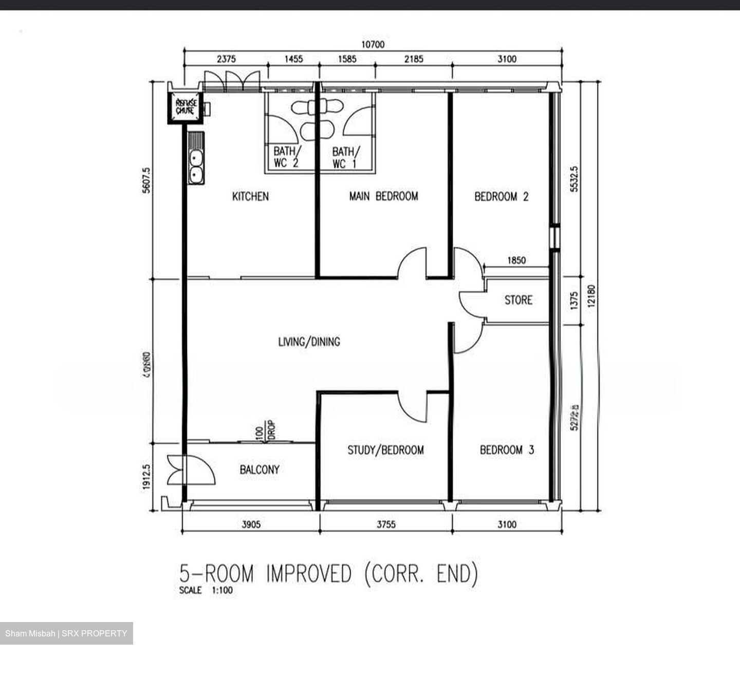 Blk 102 Simei Street 1 (Tampines), HDB 5 Rooms #581328911